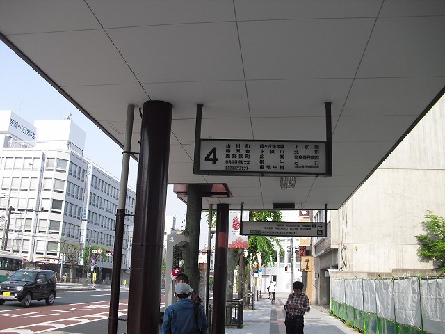 近鉄奈良駅のバスターミナル