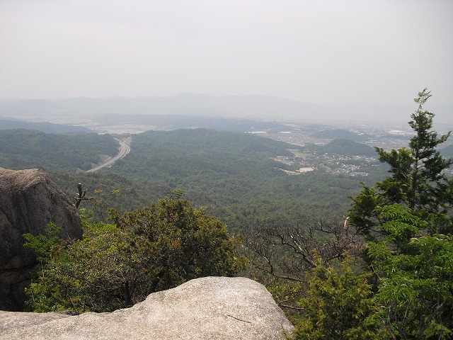 天狗岩からの風景
