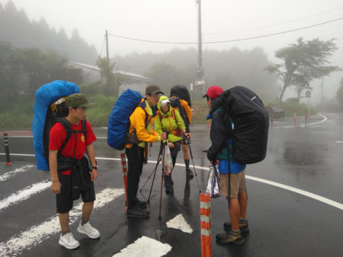 富士山登山ルートに合流