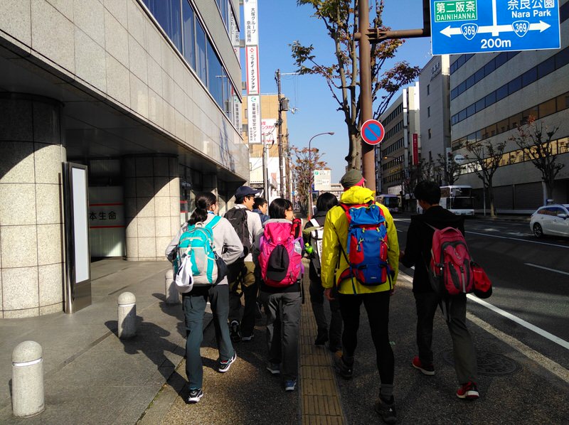 JR奈良駅から歩く